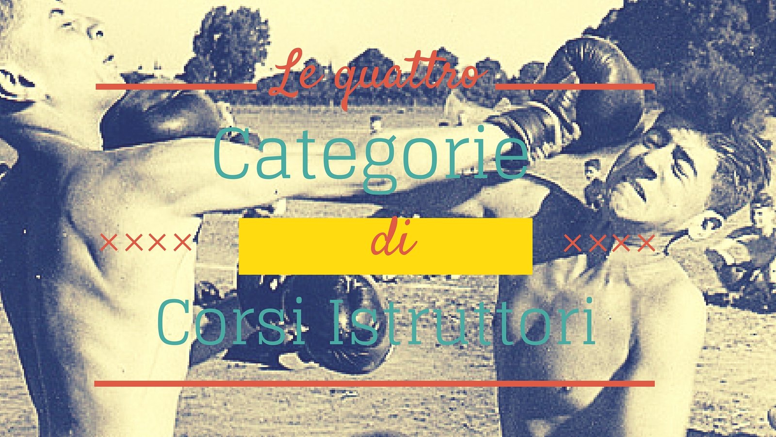 I 4 tipi di corso istruttori di Krav Maga