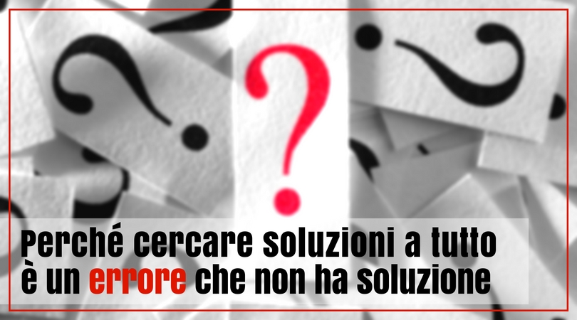 L’errore di cercare soluzione a tutto nella difesa personale