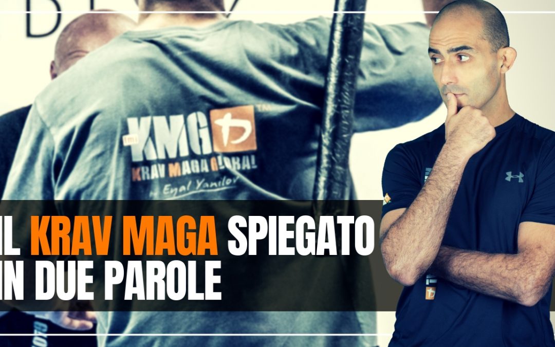 Il senso del Krav Maga spiegato in due parole.