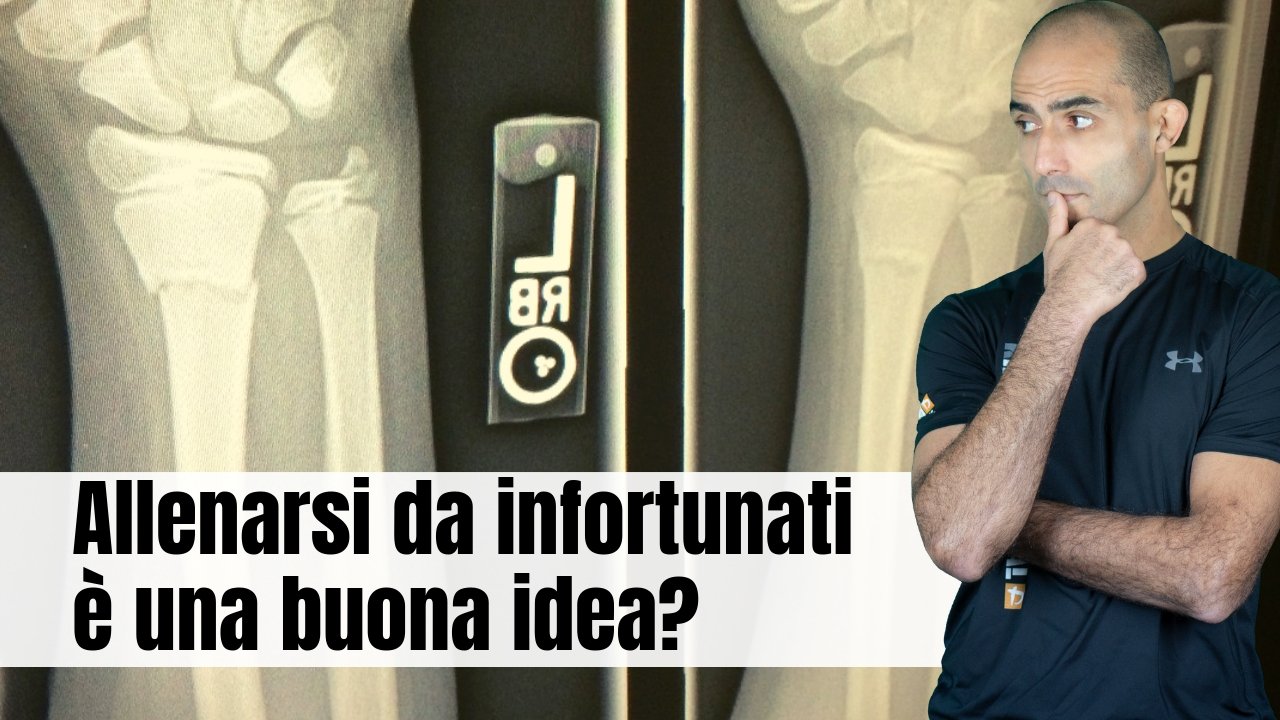 Allenarsi da infortunati: possibilità e precauzioni.