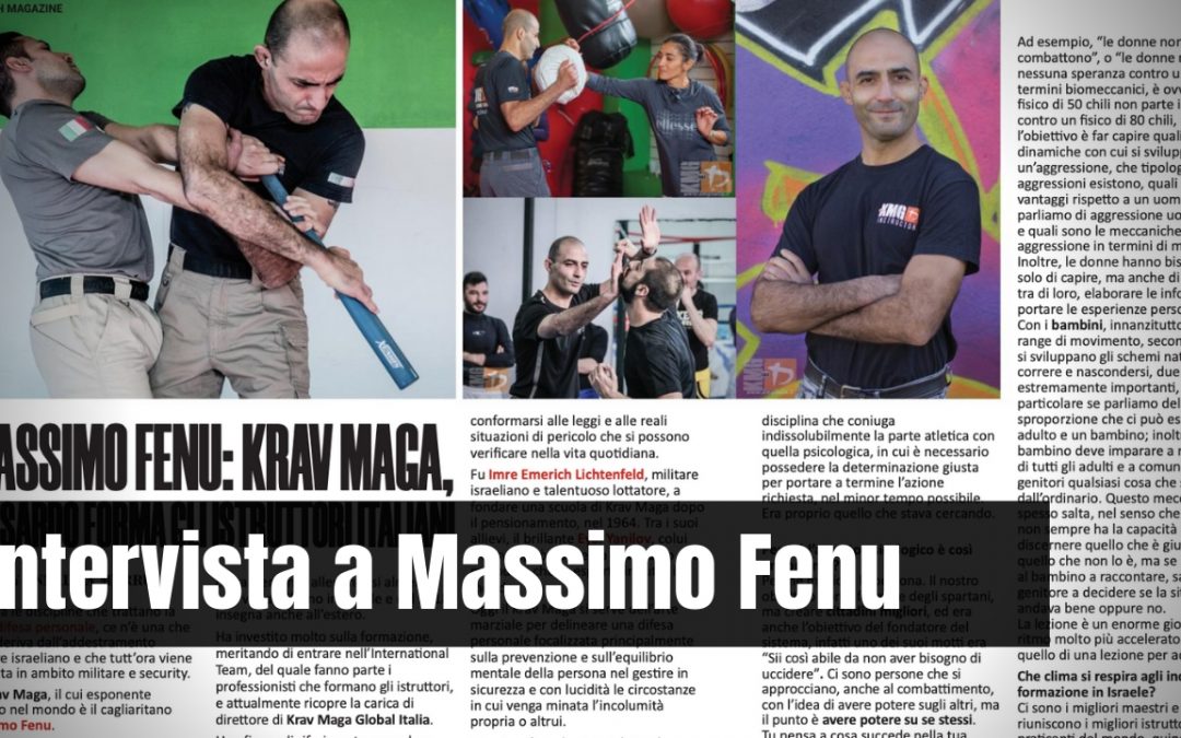 Intervista a Massimo Fenu: Il Krav Maga professionale.