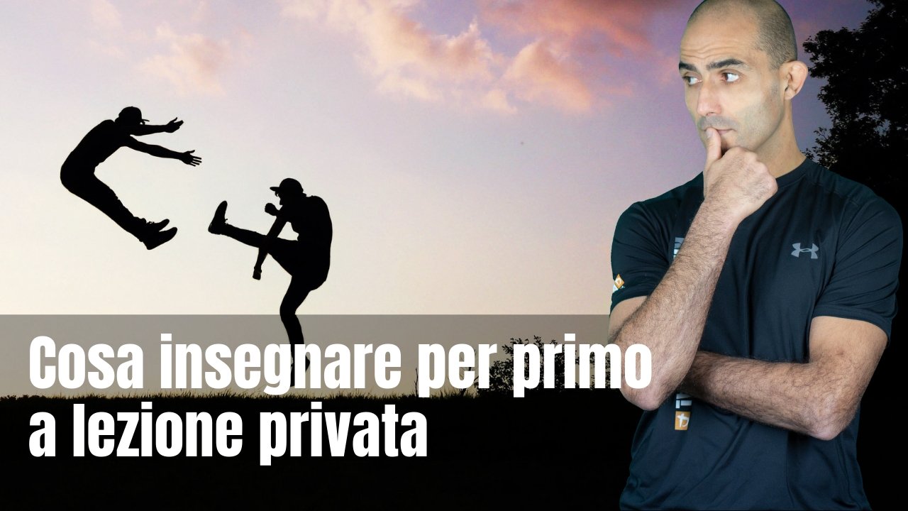 Quali sono i vantaggi di una lezione privata di Krav Maga.