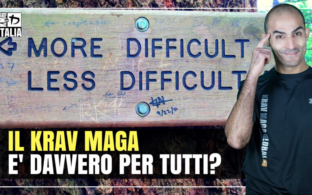 Il Krav Maga è per tutti?