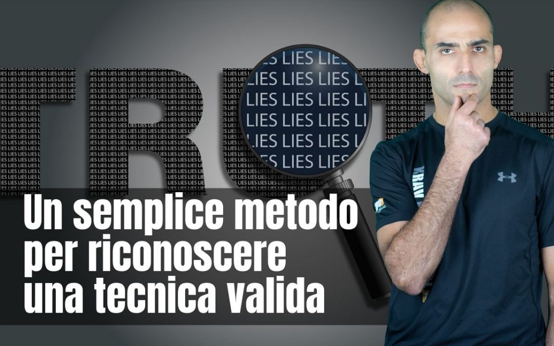 Una regola per riconoscere una tecnica valida