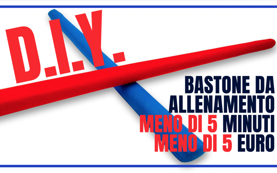 Come costruire un bastone da allenamento gommato