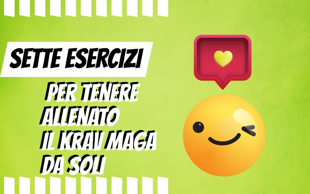 7 esercizi per allenare il Krav Maga da solo