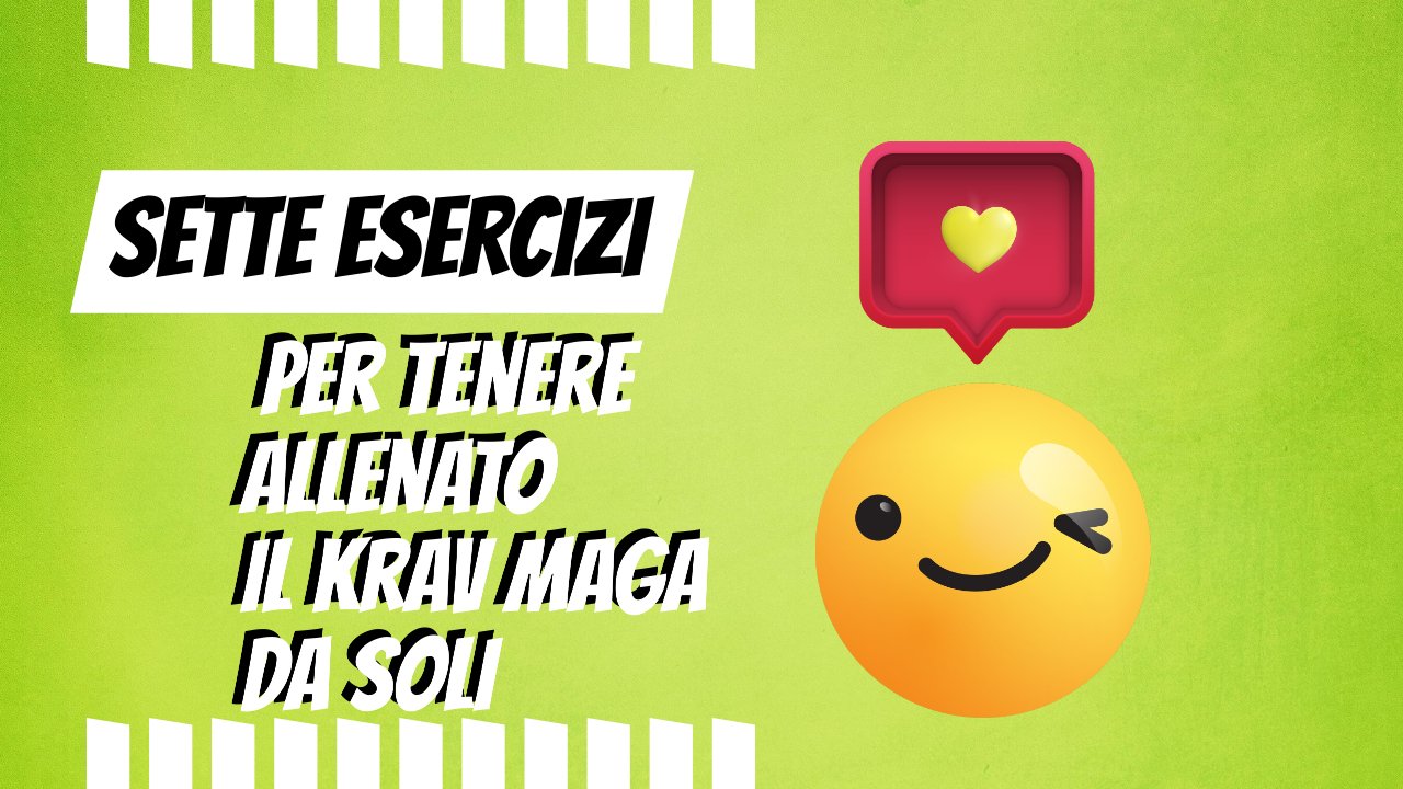 esercizi per il krav maga