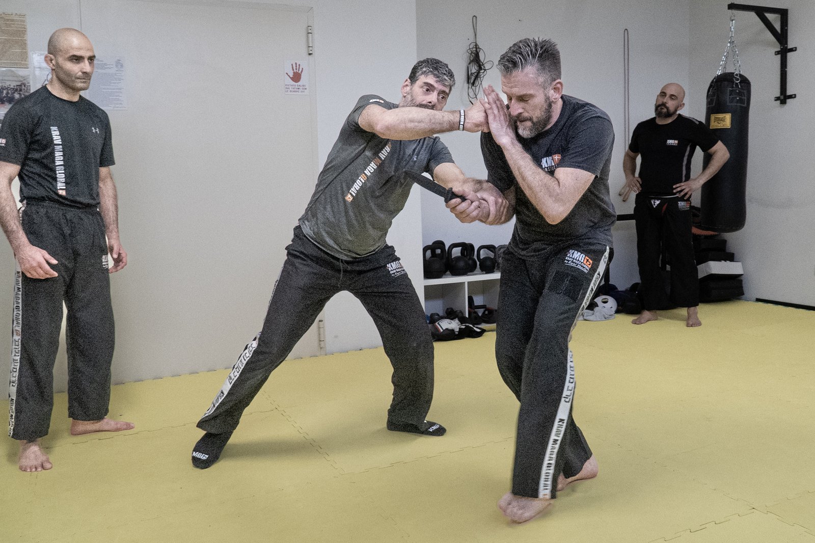 Allenamento-krav maga Daniel Zelnick