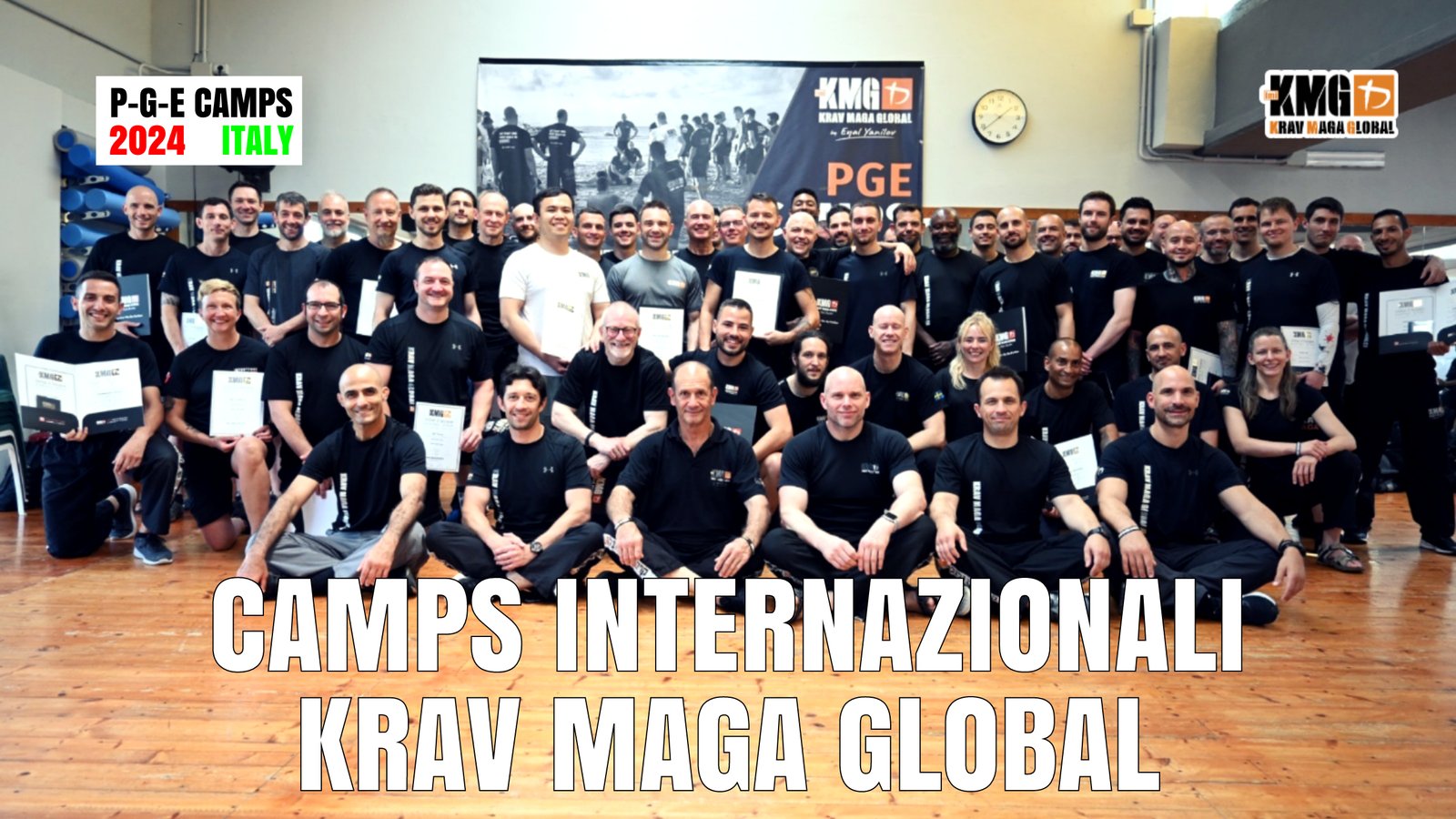 Il primo camp internazionale Krav Maga Global in Italia