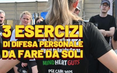 3 esercizi di difesa personale da fare da soli